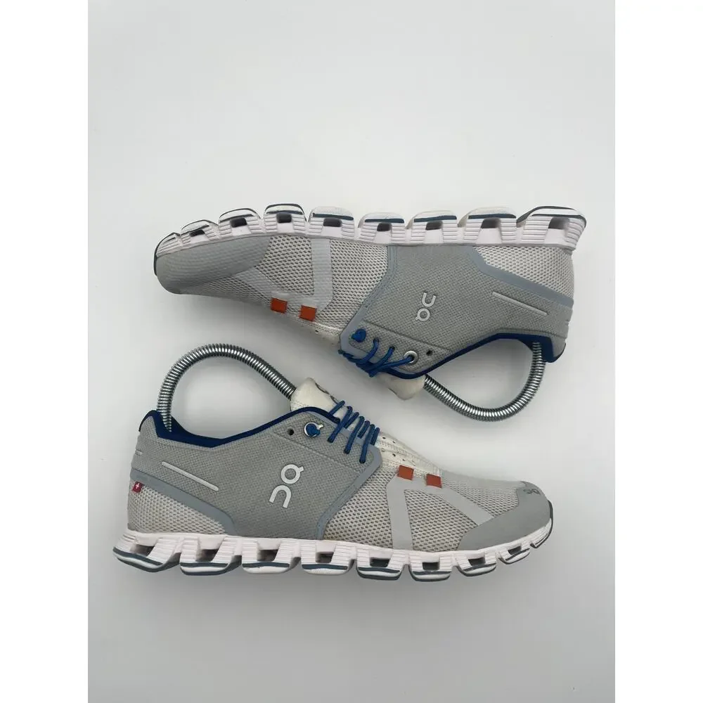 On Cloud 5 Women's Running Sneakers Size 7.5 Gray Blue Comfort Athletic Shoes